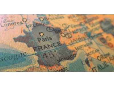 Illustration du 45ème parallèle nord