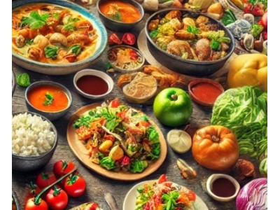 Diversité culturelle dans la gastronomie