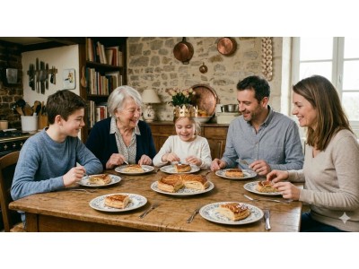 Le partage de la galette des rois