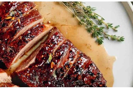 Filet mignon de porc façon cuisine fusion