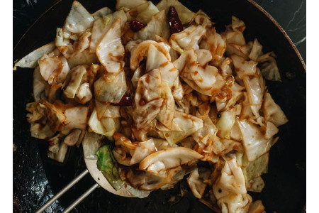 Chou Chinois au wok