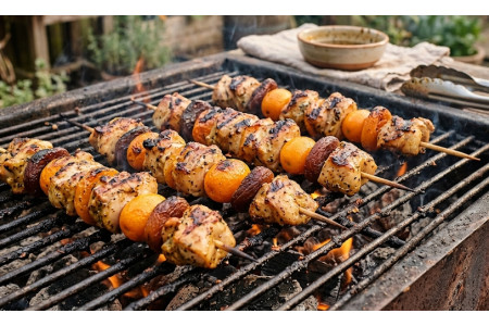 Brochettes de poulet