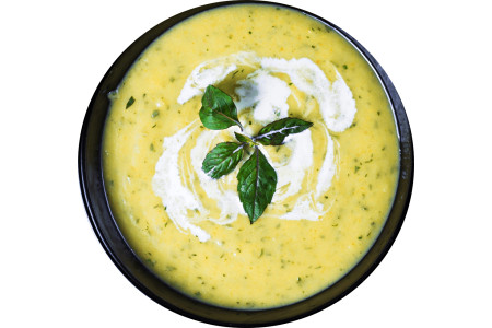 Recette Potage aux asperges et courgettes